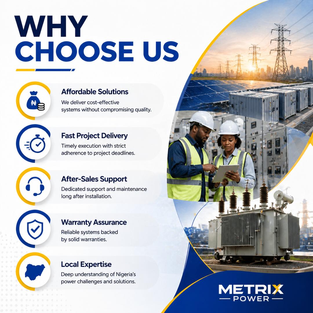 Why Choose Us - Metrix